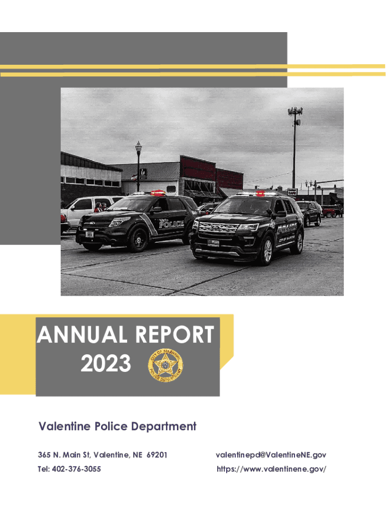 Fillable Online Valentine Police Department Fax Email Print - pdfFiller