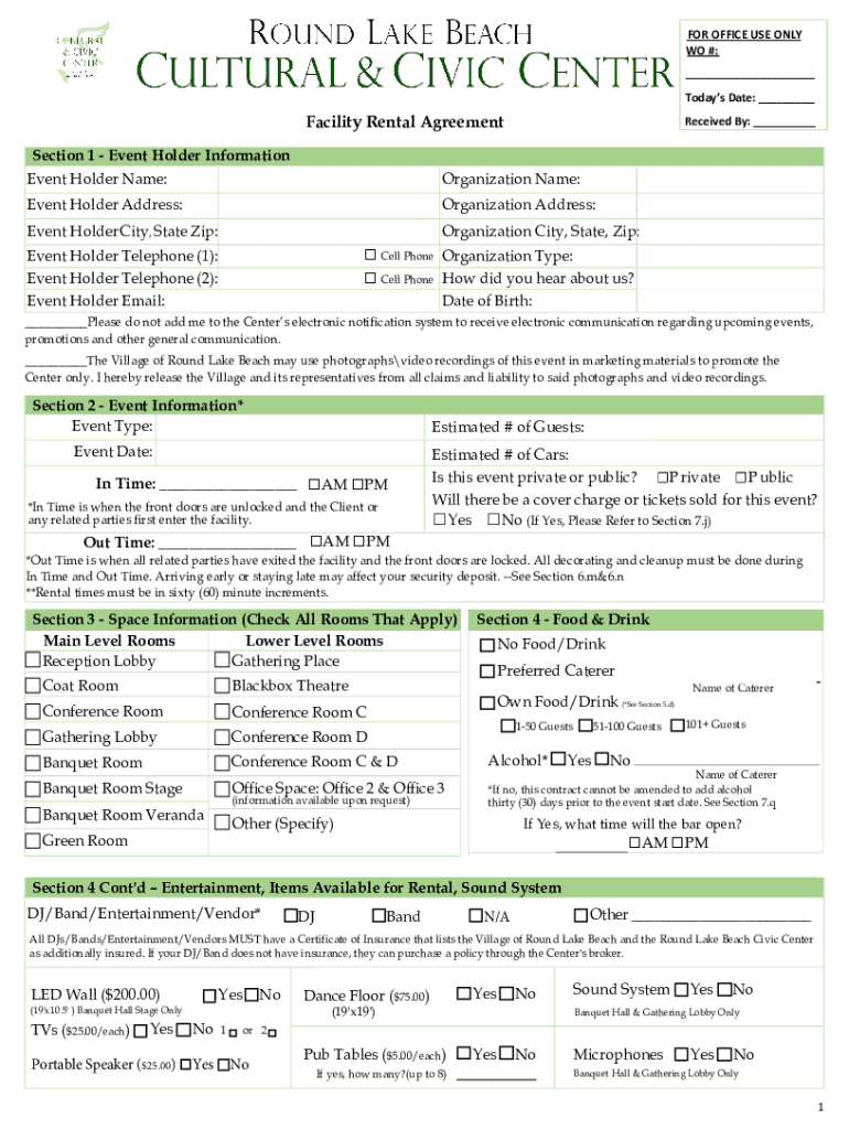 Fillable Online Main building template Fax Email Print - pdfFiller