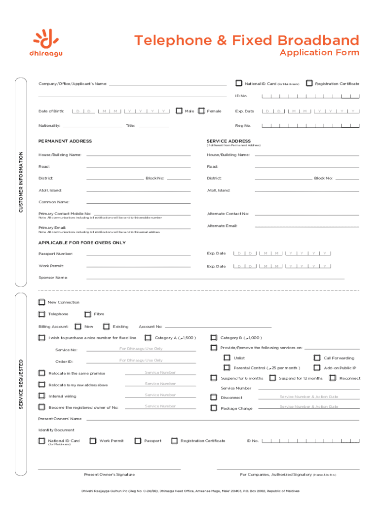 Company Office Applicants Name: Preview on Page 1