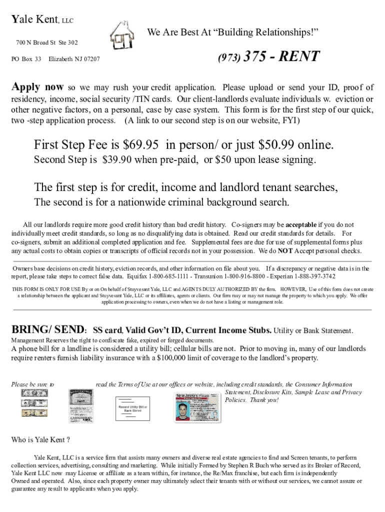 Fillable Online Tenant Resources and Forms Fax Email Print pdfFiller