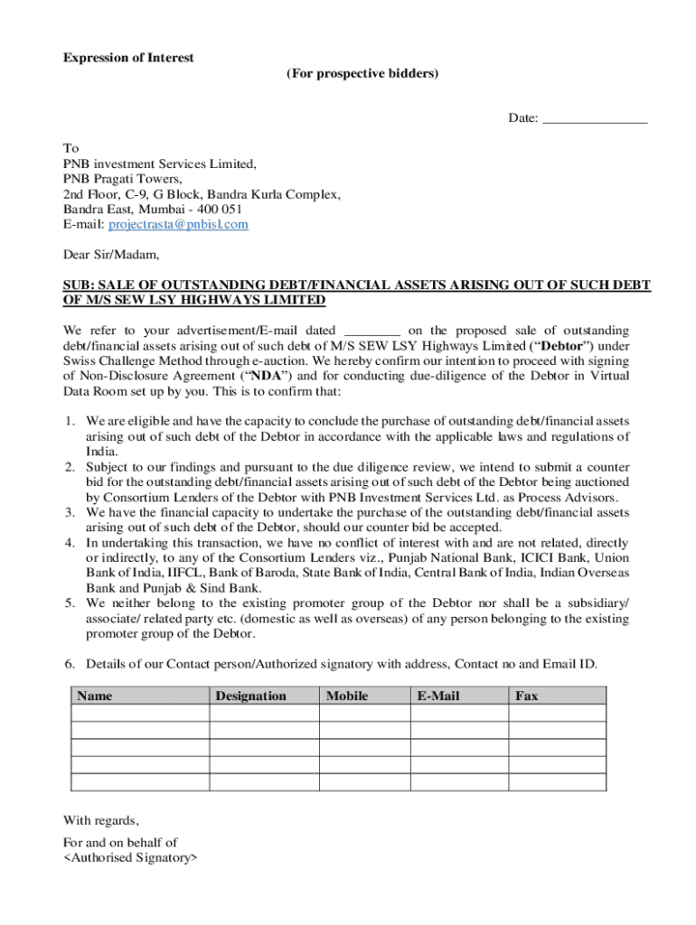 Fillable Online Corporate Office PNB Pragati Tower, 2nd Floor, Plot No