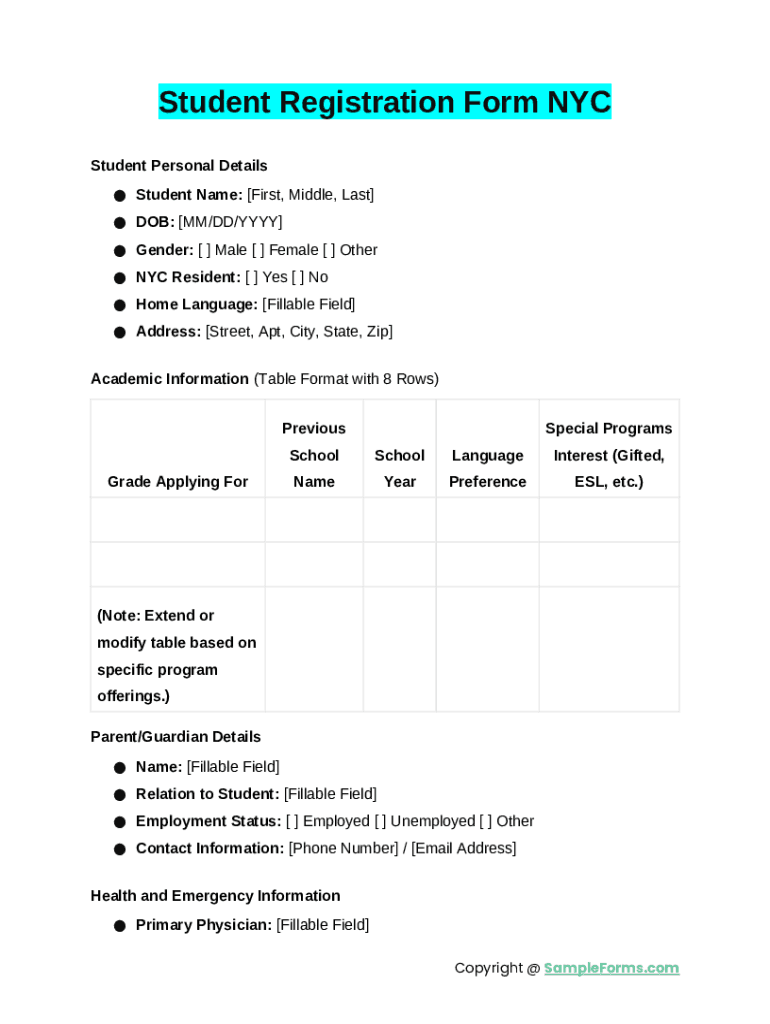 Form preview