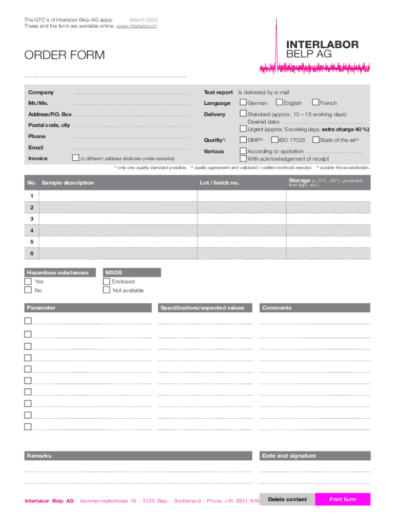 Form preview