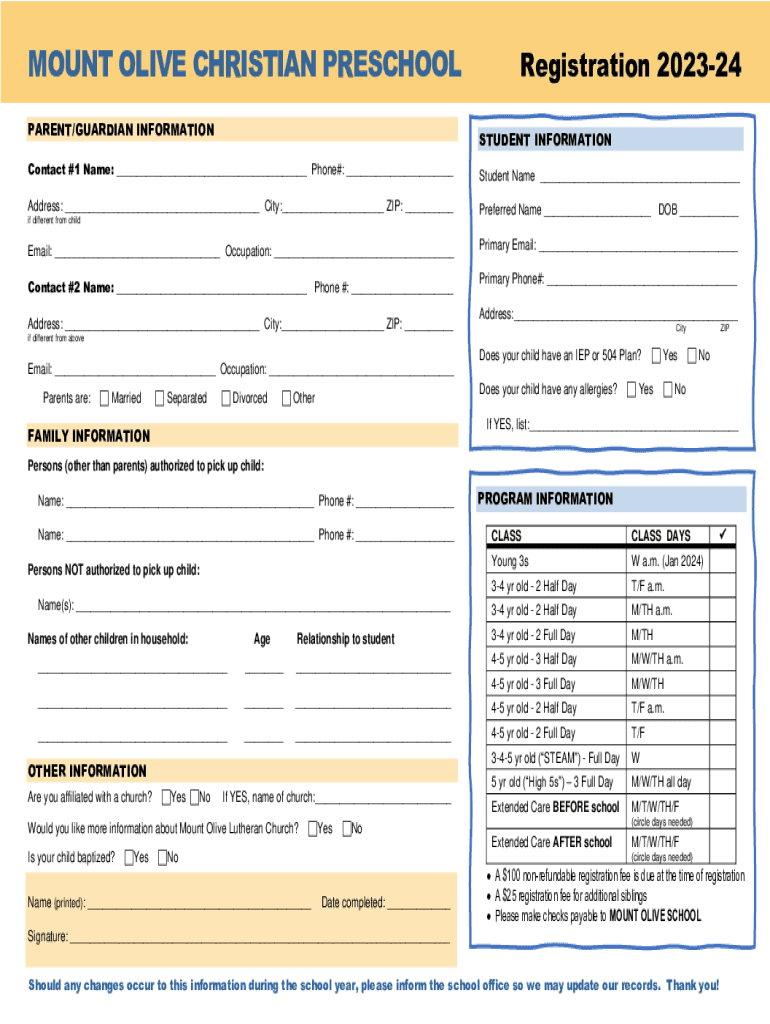 Form preview