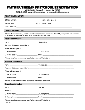 Form preview