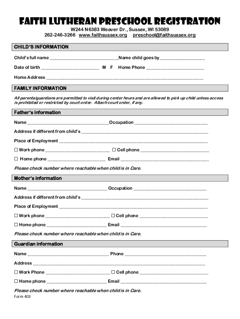 Form preview