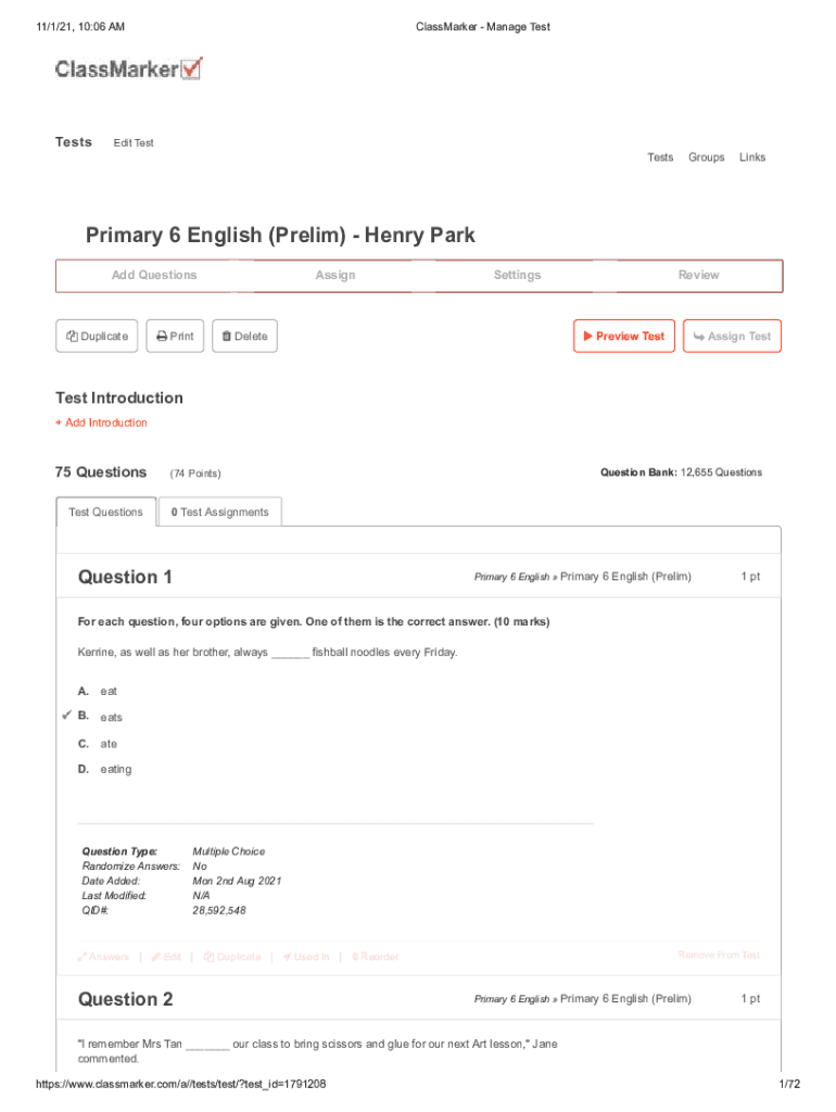 Form preview