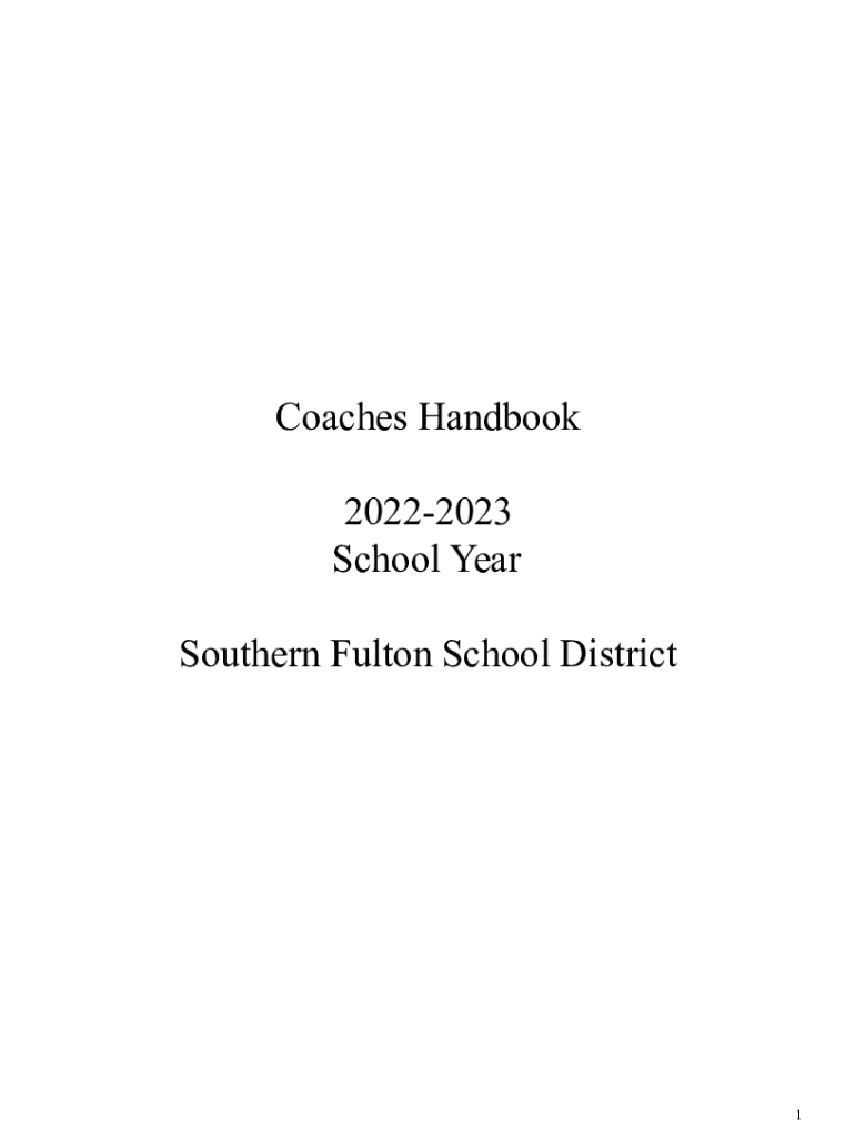 Fillable Online Southern Fulton High School Fax Email Print pdfFiller