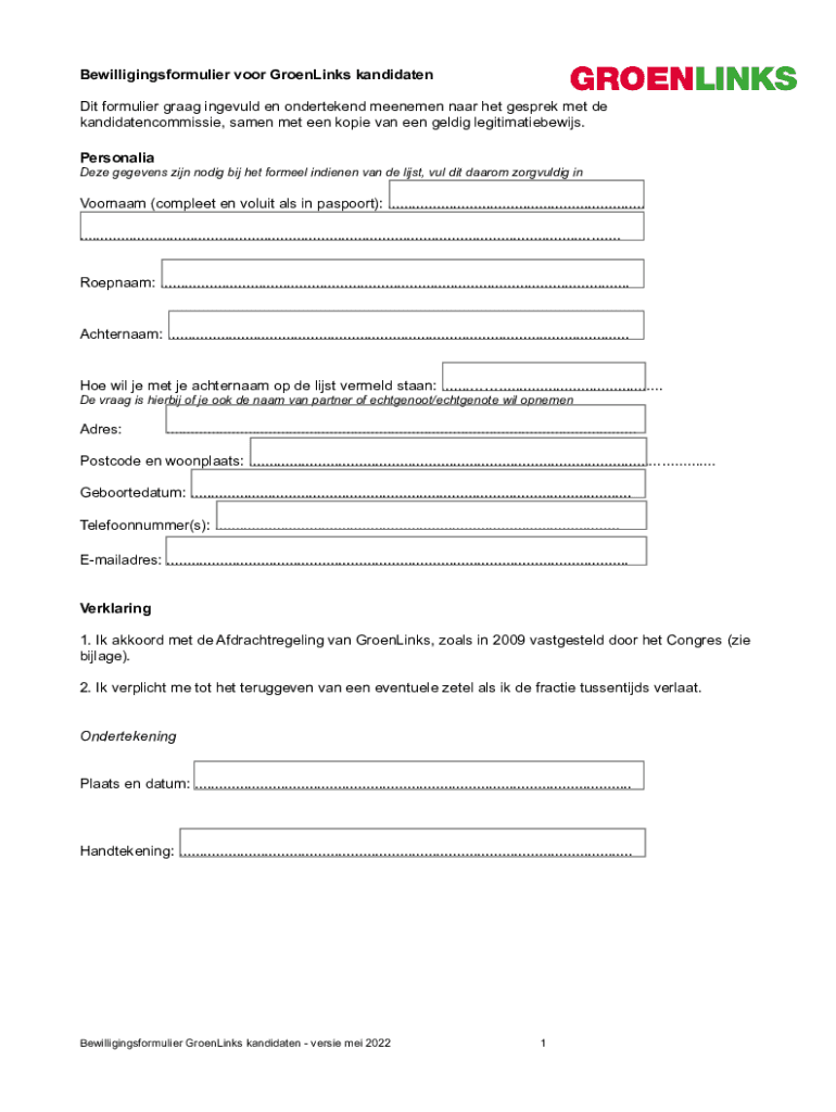 Form preview