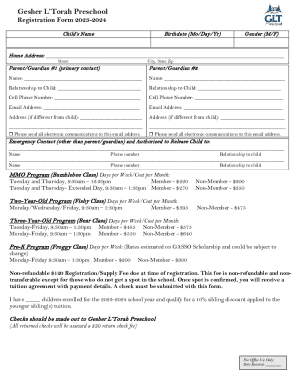 Form preview