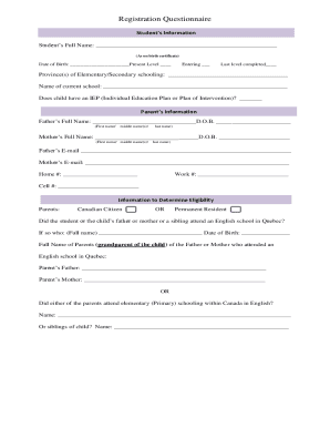 Form preview