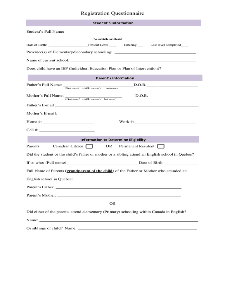 Form preview