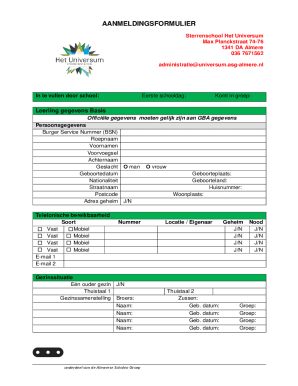 Form preview