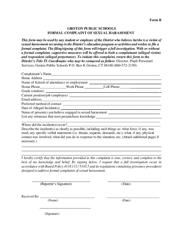 Form preview