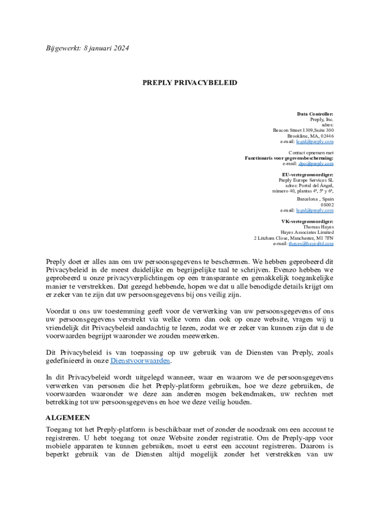 Form preview