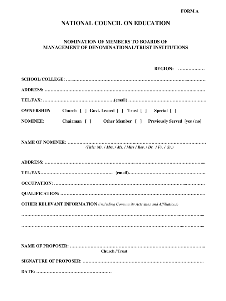 Form preview