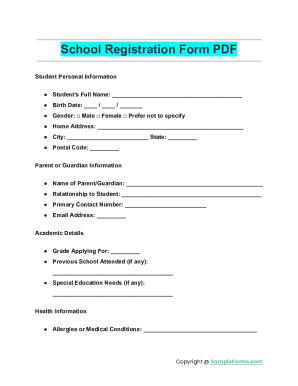 Form preview