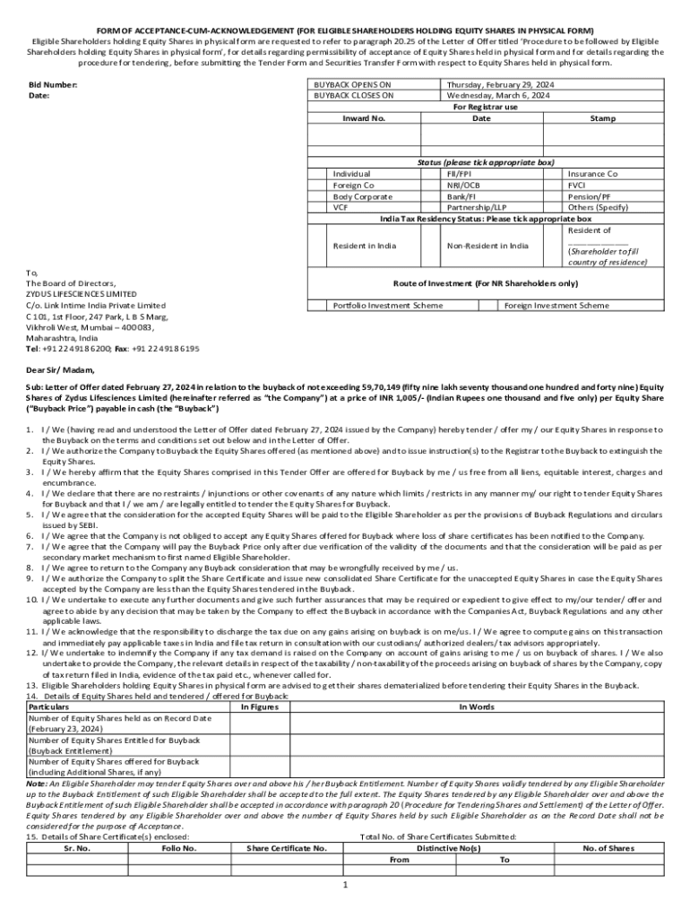 Form preview