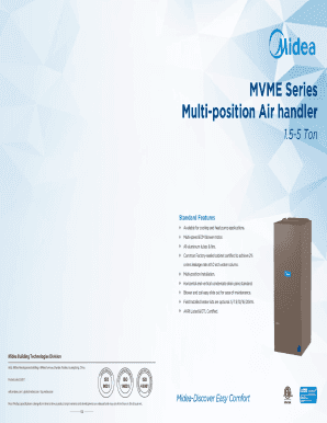 Fillable Online ADP 1.5 to 2 Ton Multi-Position Variable Speed ECM Air ...