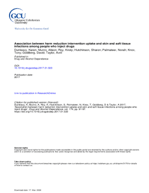 Spore forming bacteria infections and people who inject drugs