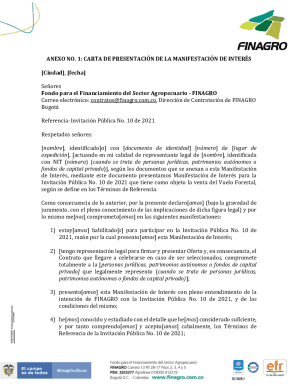 Carta de Intencin entre el Ministerio ...