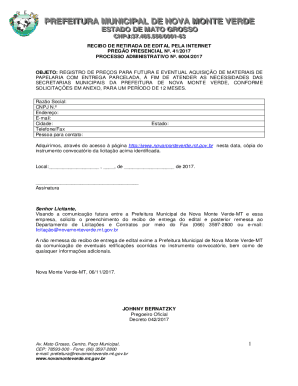 5- EDITAL DE MATERIAL DE PAPELARIA