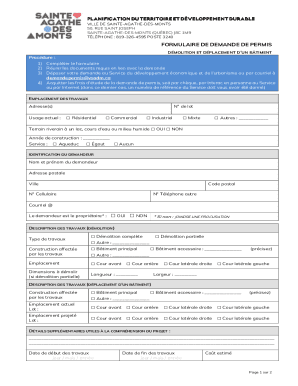 Ville de Sainte-Agathe-des-Monts - Construction Projects