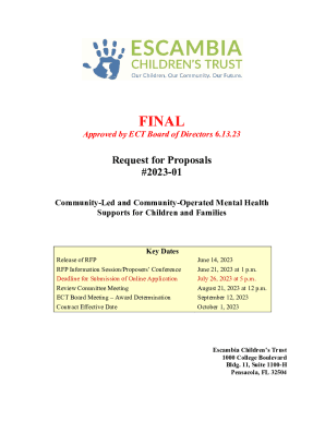 Standard Bid Request for Proposals - Vermont Legislature