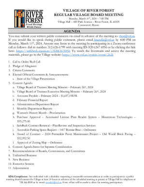 Village of River Forest March 2024 Newsletter