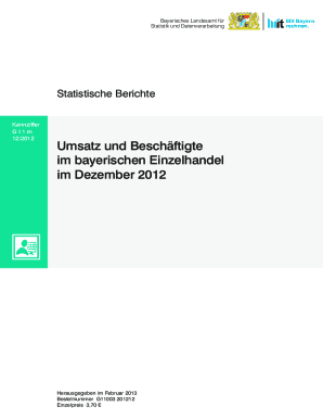 Statistische Berichte / M / I / 3