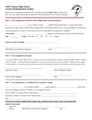 Fillable Online Please return a completed and signed form to the main ...
