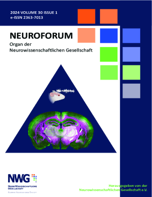 Back issues of Neuroforum for Download - nwg-info.de