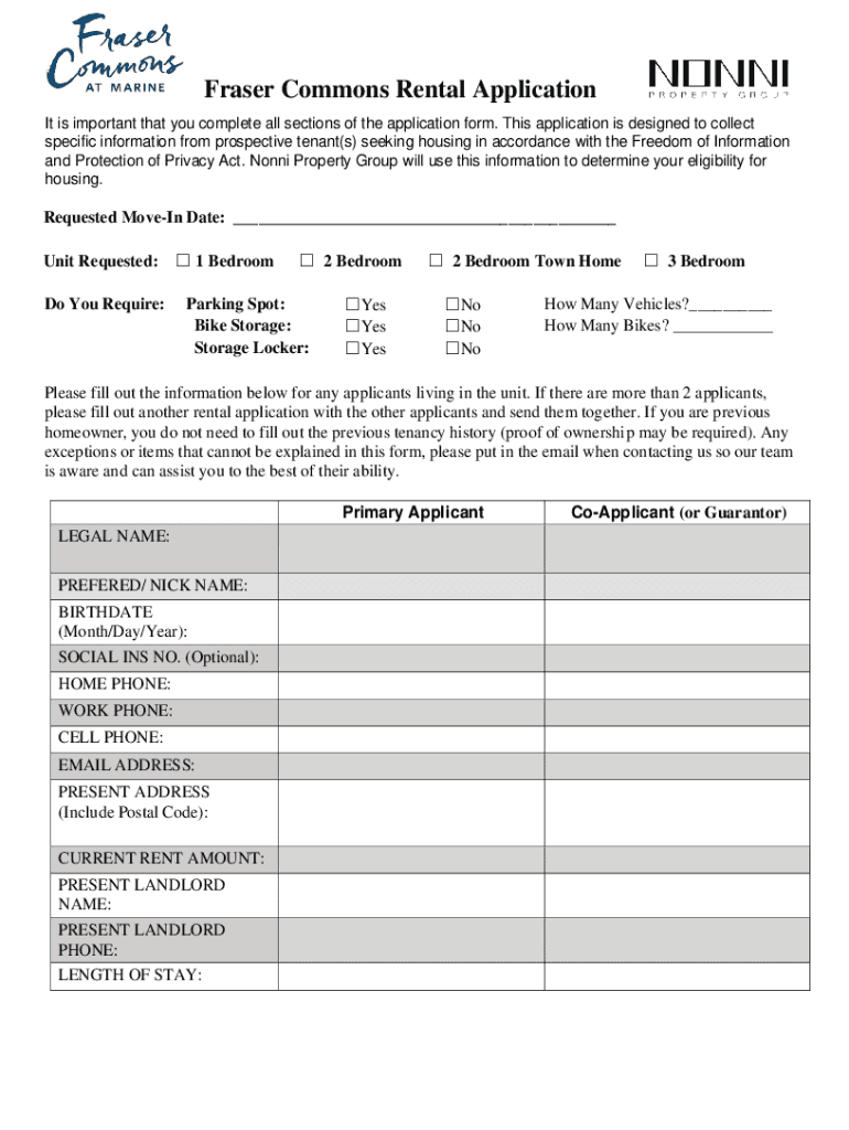 Fillable Online 5 Tips to Streamline the Rental Application Process Fax