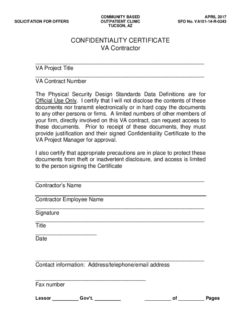 Fillable Online Northwest Tucson VA ClinicVA Southern Arizona Health