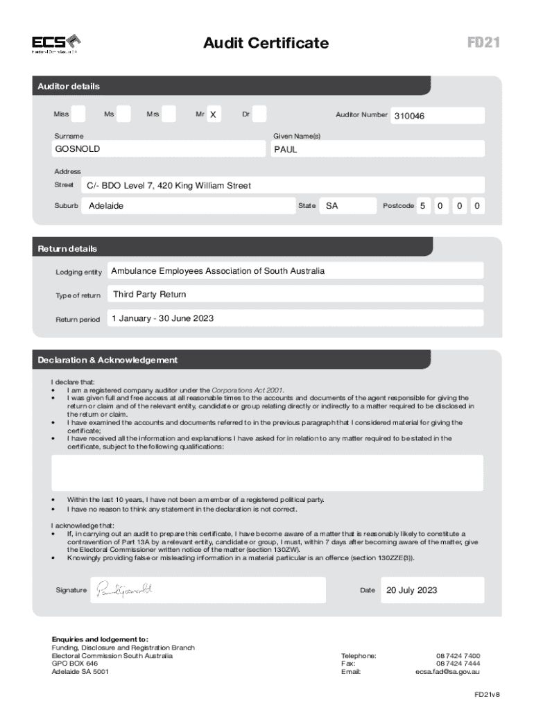 Form preview