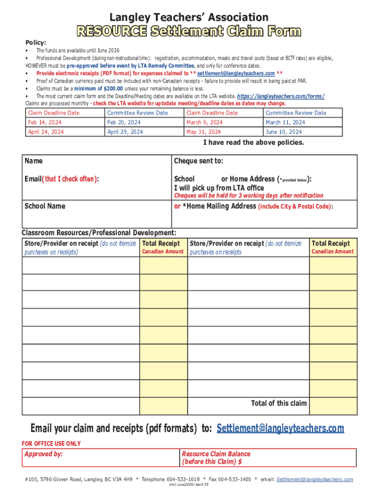 Form preview