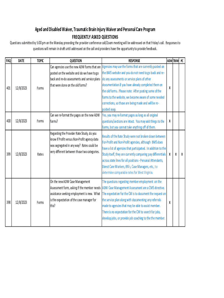Form preview