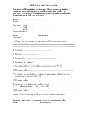 Form preview