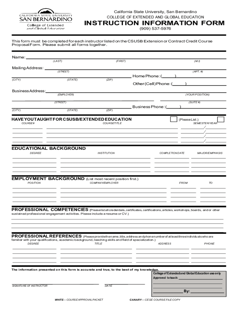 Form preview