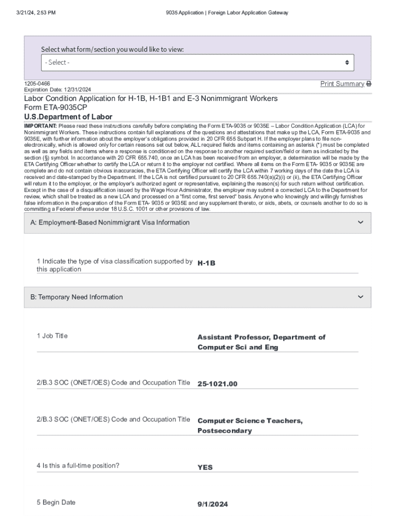 Form preview