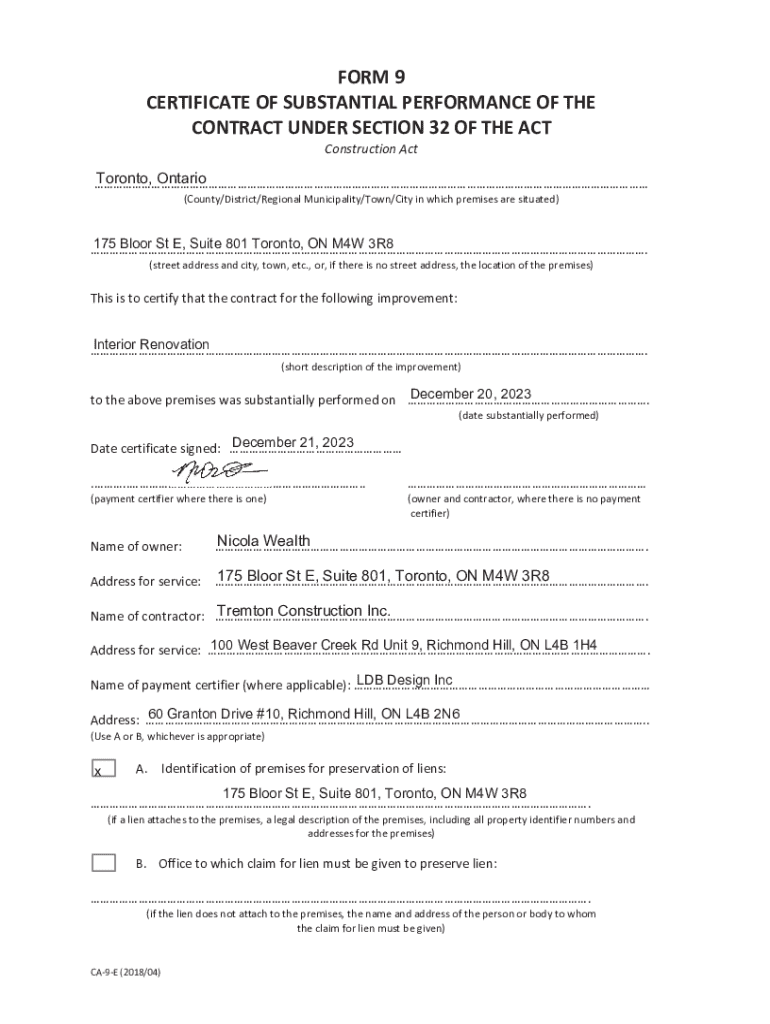 Form preview