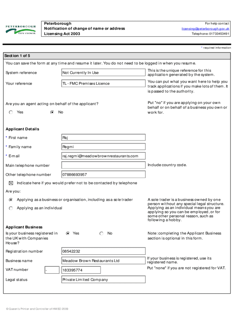 Form preview