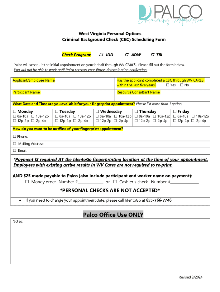 Form preview