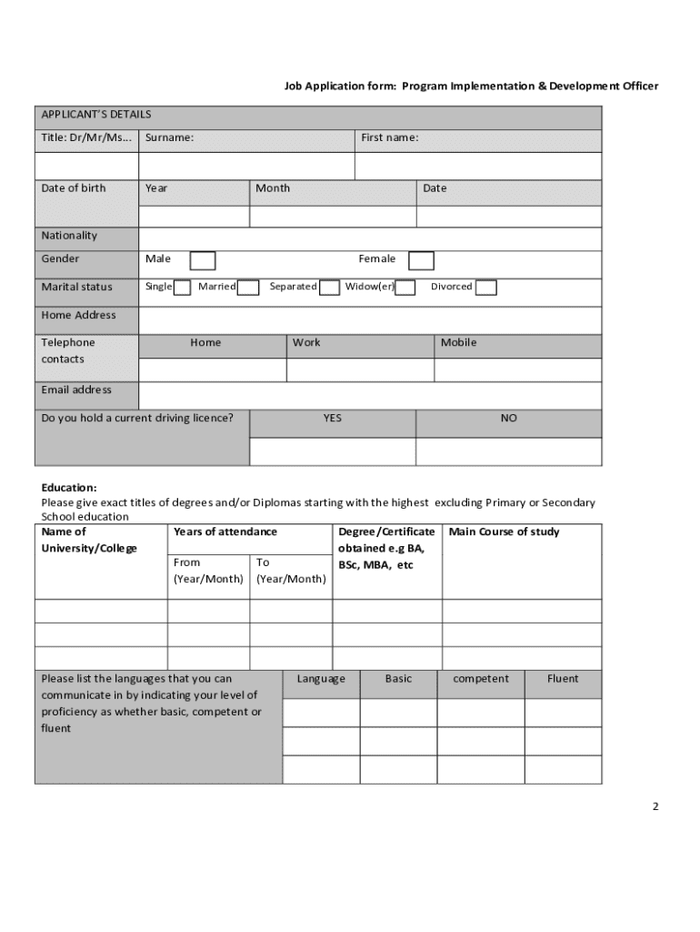 Form preview
