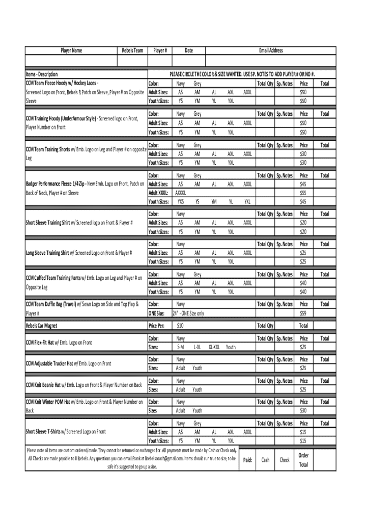Form preview