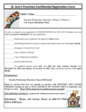 Form preview