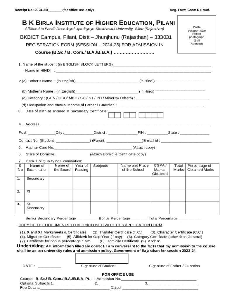Form preview