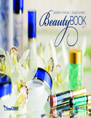 Fillable Online Beauty Longevity Senegence Beauty Book PDF Fax Email ...
