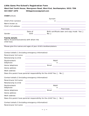 Form preview