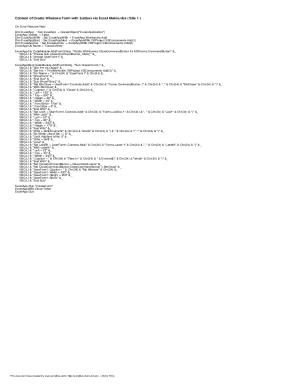 Form preview